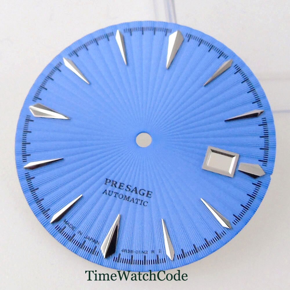 35mm Watch Dial Face Accessories Fit for NH35 NH36 NH38 Movement Date Window