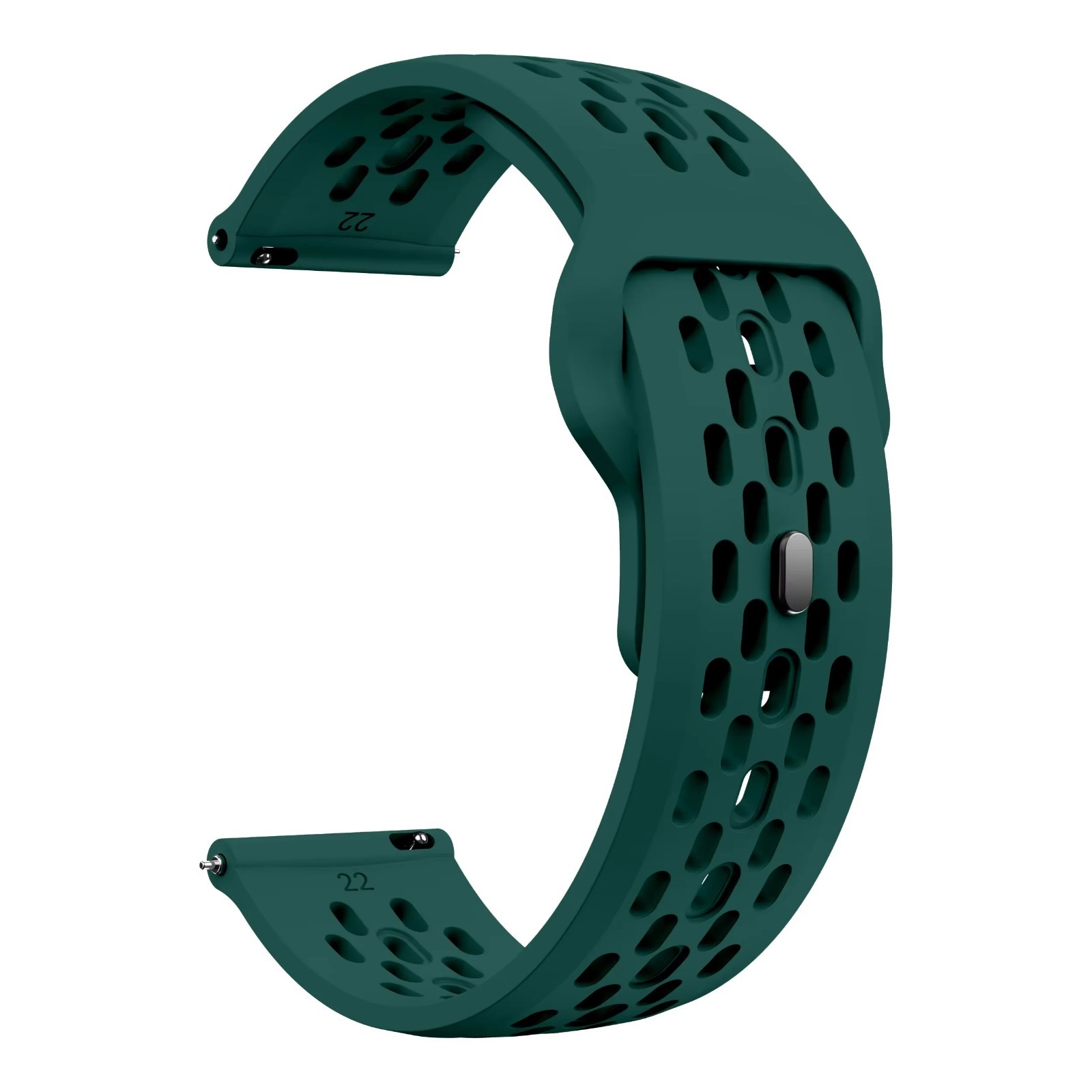18mm 20mm 22mm Breathable Silicone Sport Watch band Silicone Strap