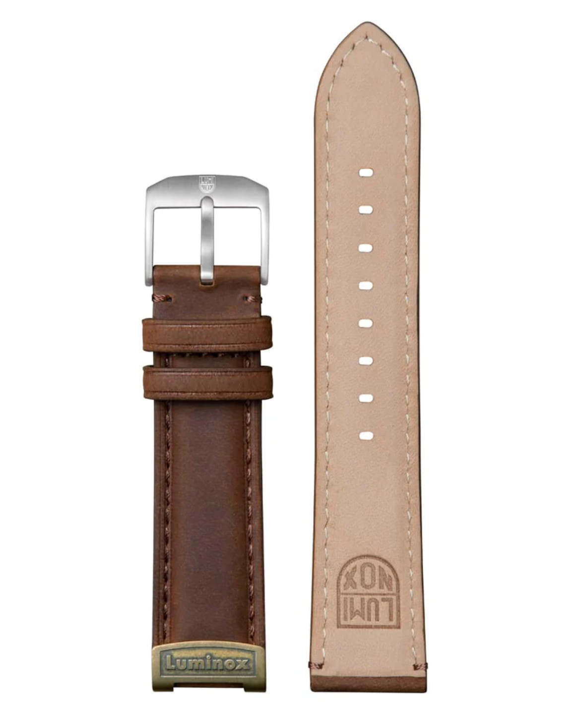 Luminox XL.1301.LG 43mm Swiss Quartz Adventure Leather Sapphire 200M Watch
