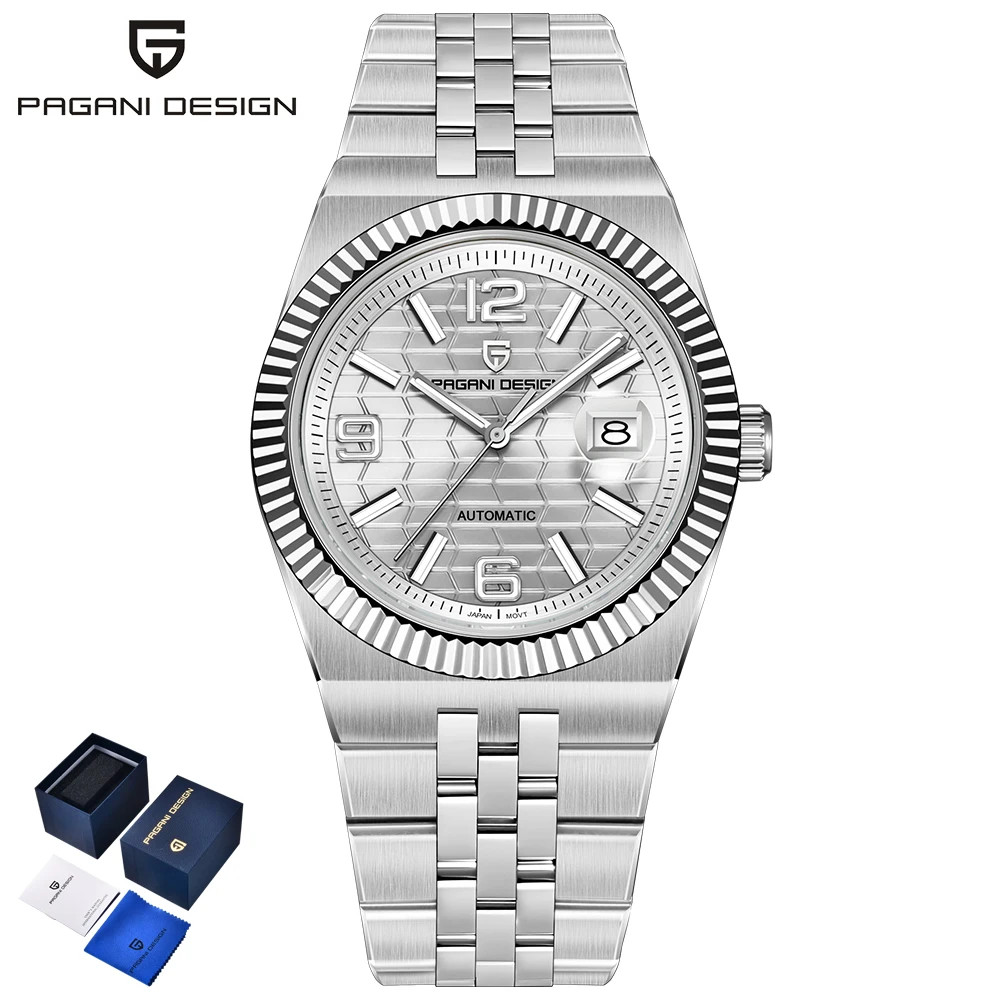 PAGANI DESIGN – Land Dweller 40 – New Watches 3D Rhombus Dial Luxury Automatic W