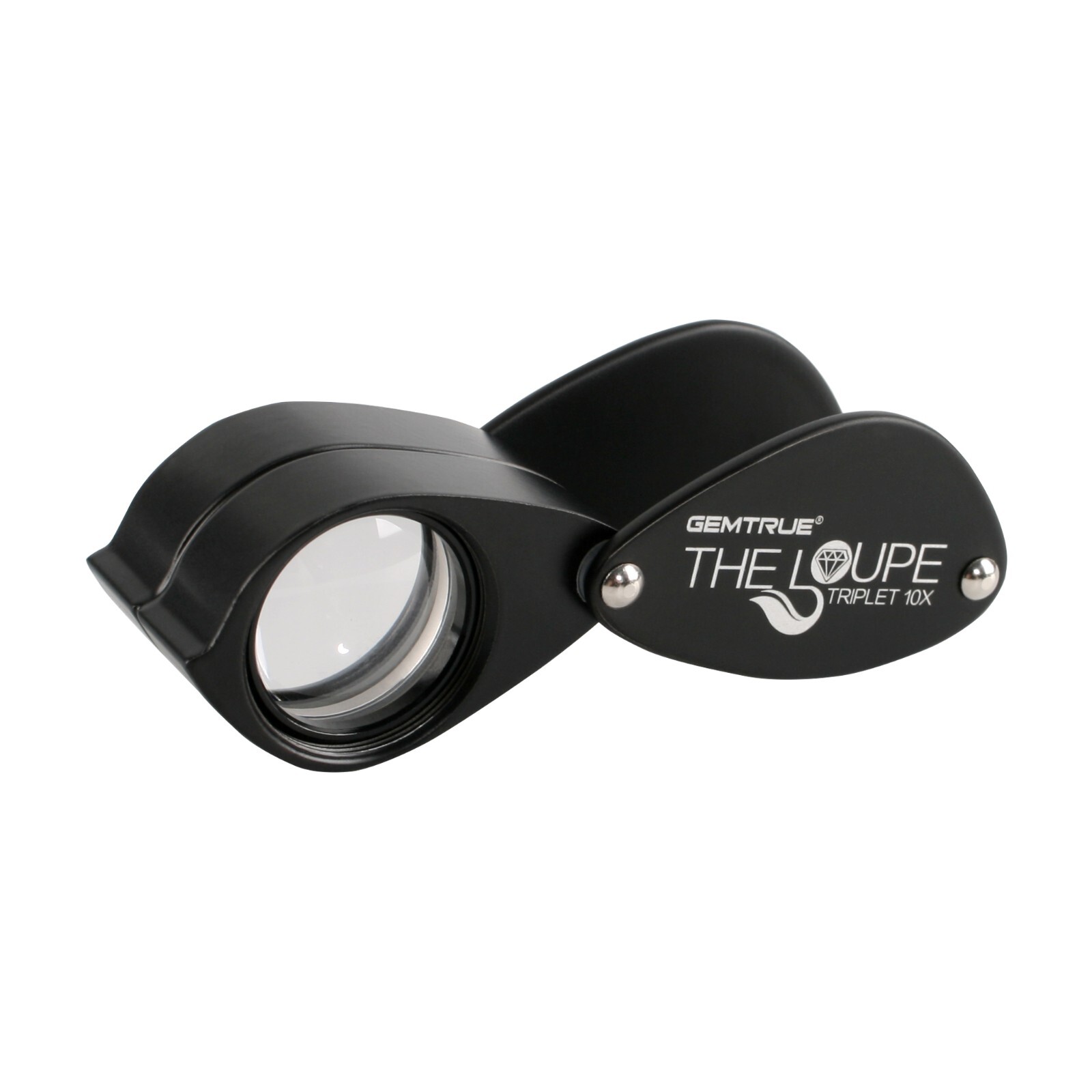 GemTrue Diamond Loupes Professional 10X Triplet Jewelry Inspecting Magnifier