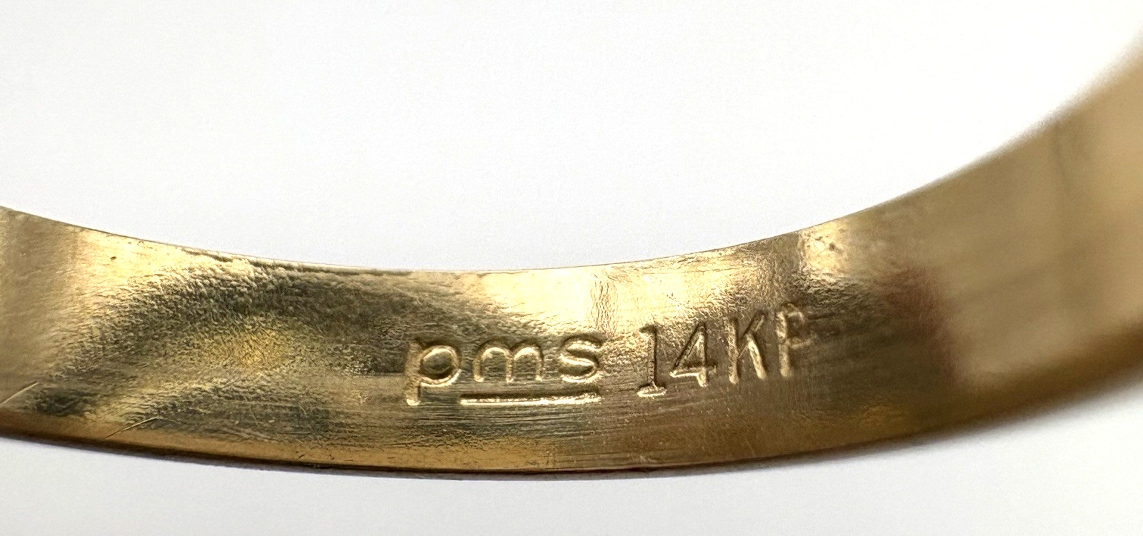 estate 14k yellow 3mm gold band 1.95g sz5.5 $1000 #739