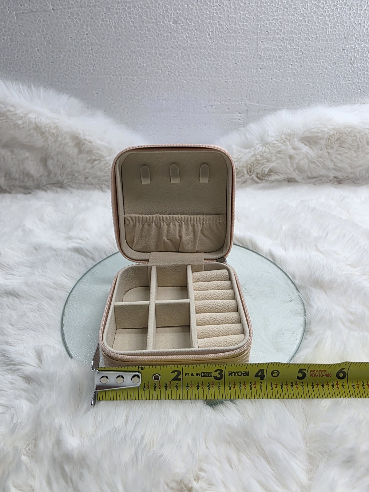 Mini Jewelry Travel Case,Small Jewelry Box,Traveling Jewelry Organizer,Portable
