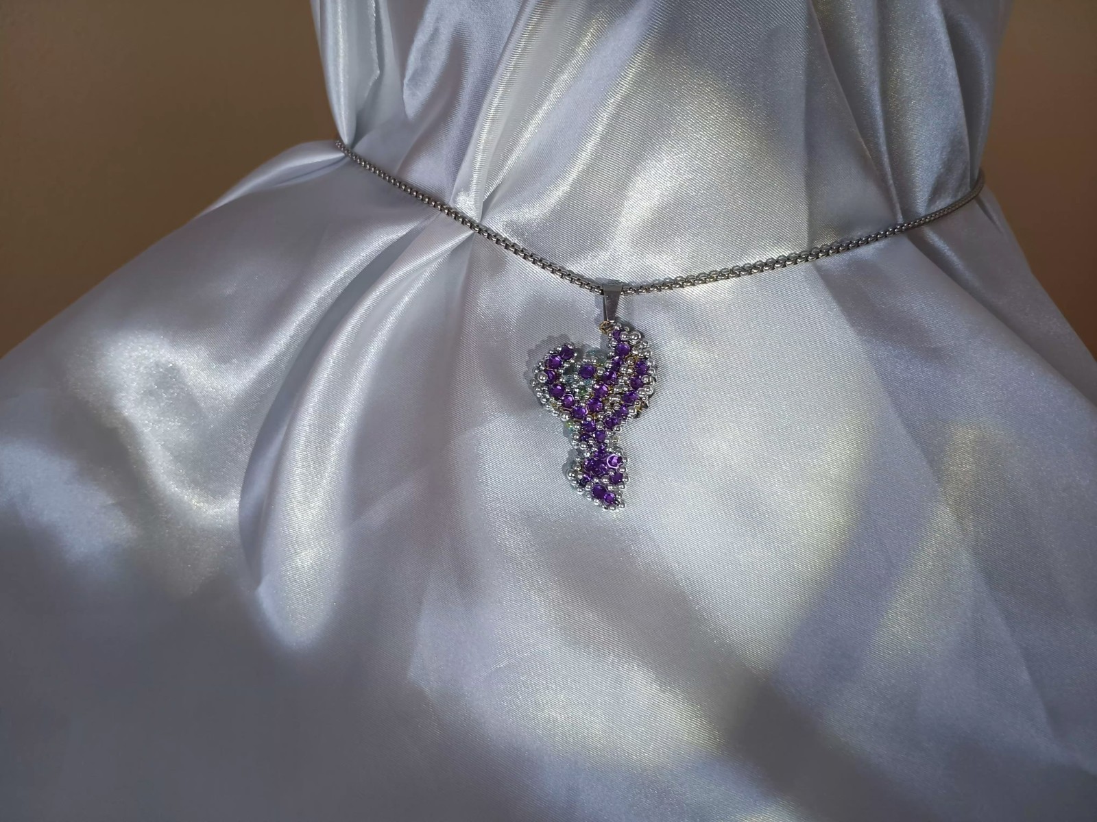 Nebula Galaxy Phoenix Necklace – Crystal Phoenix Jewelry Gift