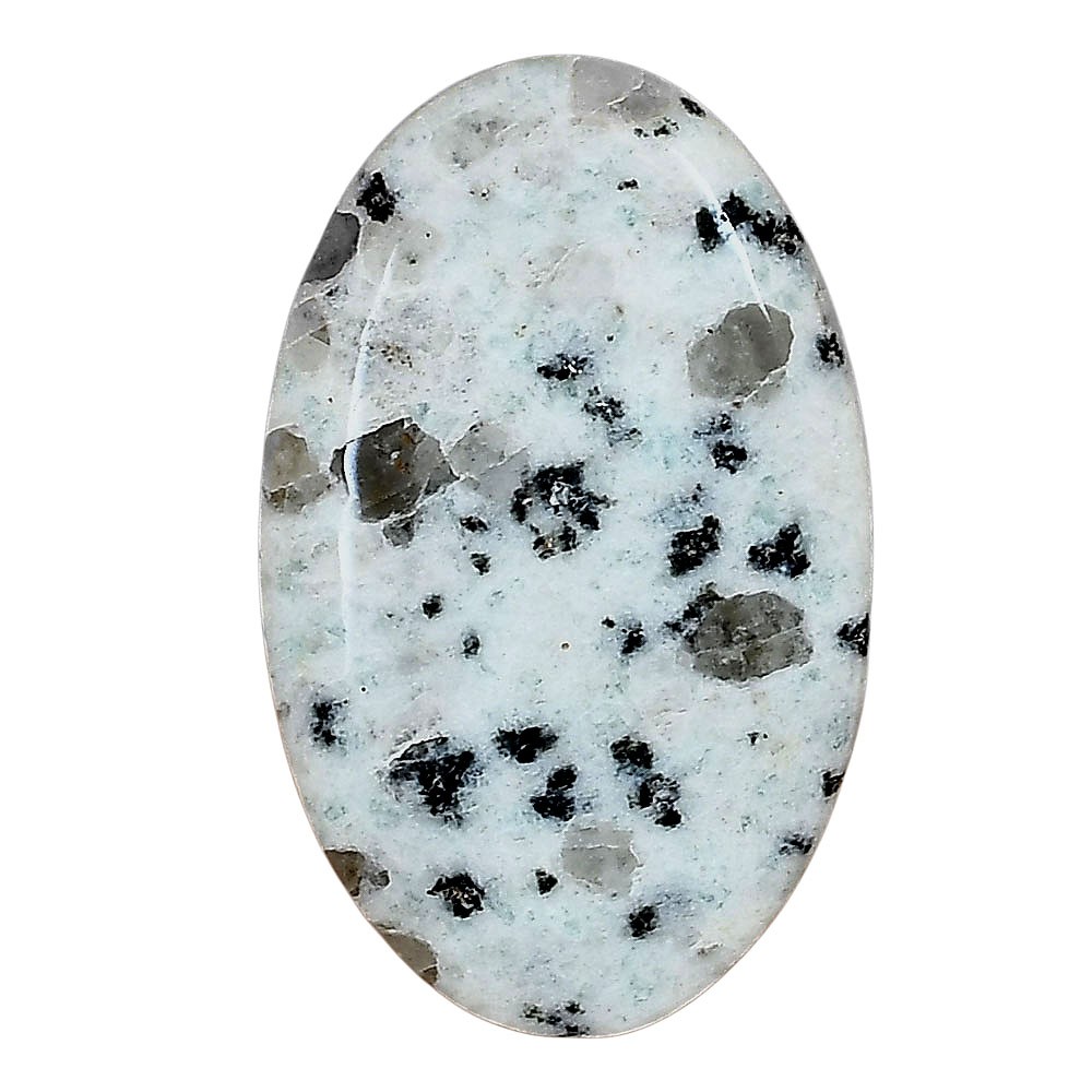 Natural Sesame Jasper 35×21.8×5.8 mm Oval Shape Polished Gemstone LS02924-48