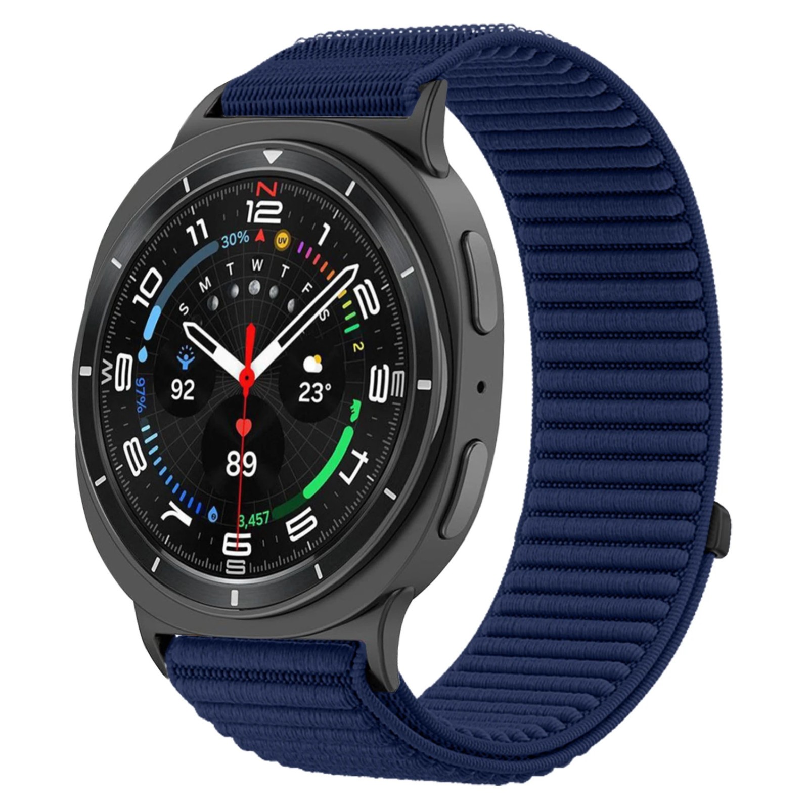 Nylon Watch Band Strap for Samsung Galaxy Watch 8 / 8 Classic 40mm 44mm 46mm