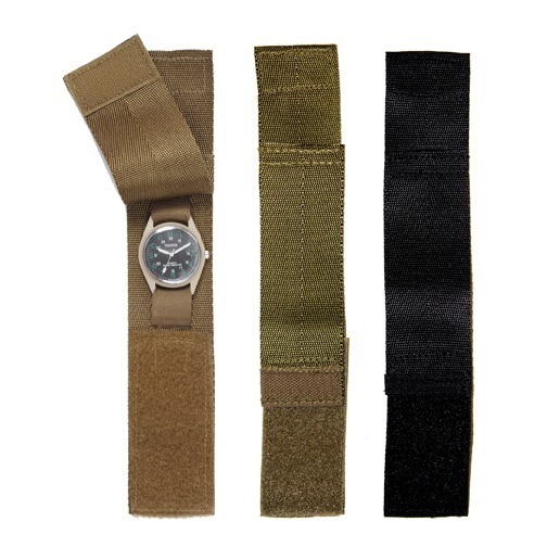 GI Style Nylon Hook & Loop Tactical Commando Watch Band