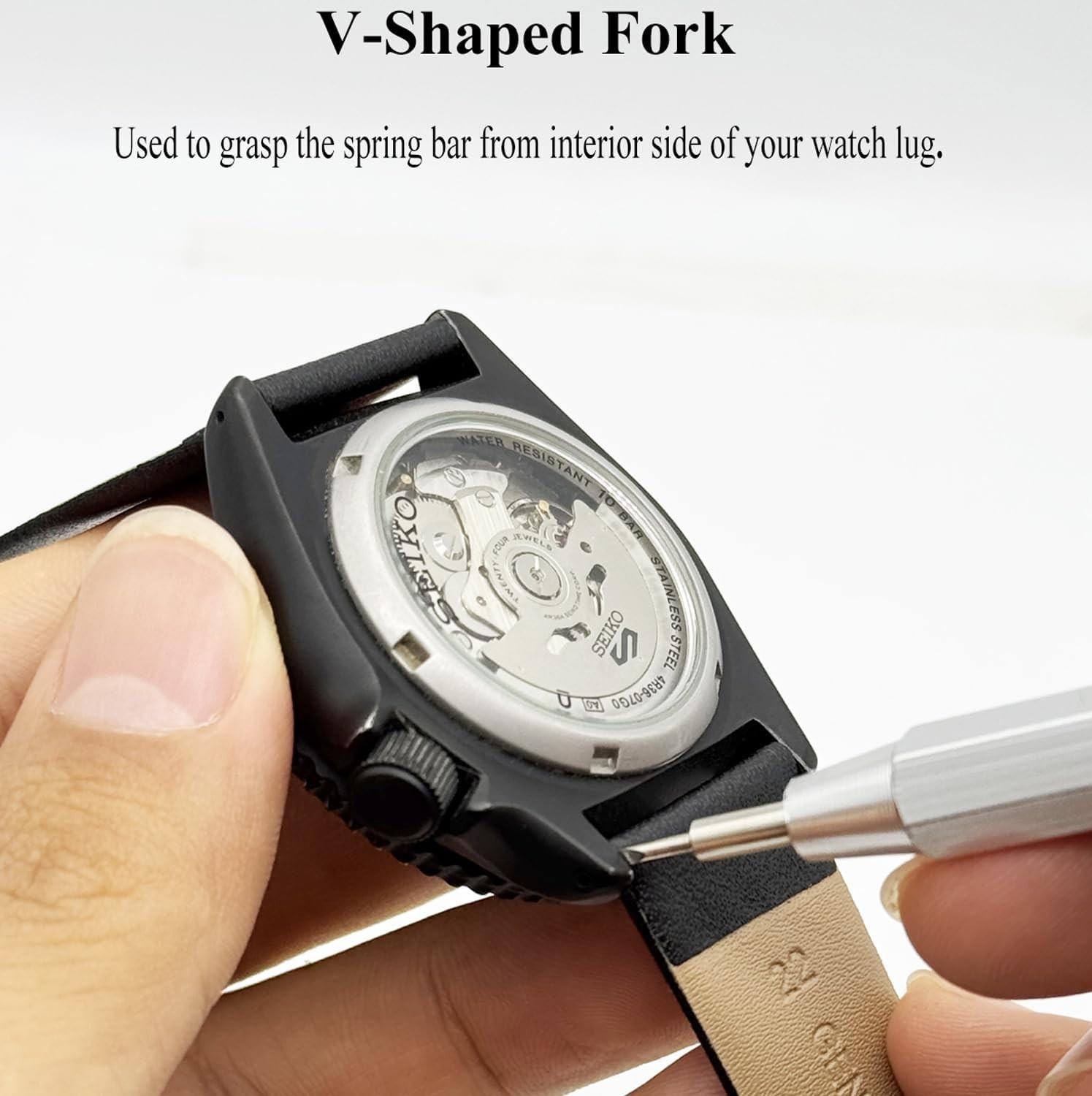 Essential Watch Spring Bar Tool with Spare Forks – Effortless Strap Changes