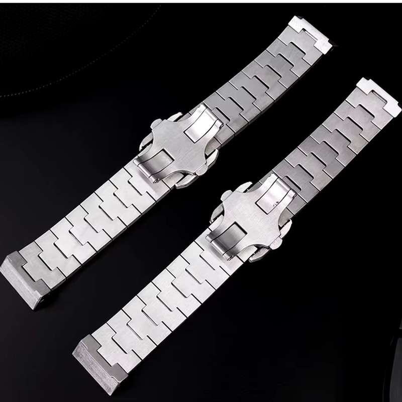 20 23 mm Steel Bracelet Watch Strap Band Fit For Cartier Santos Series Watches