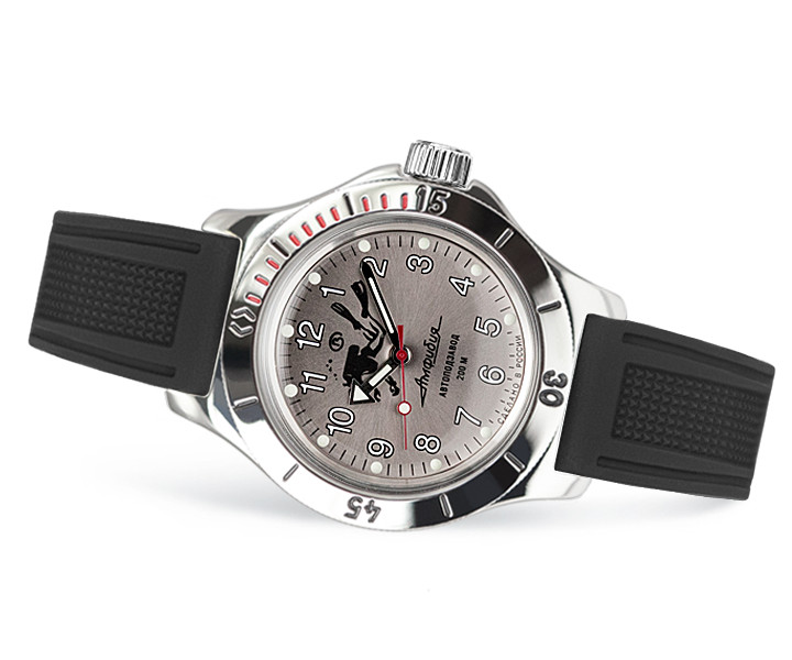 Vostok Amphibia 120658 Watch Scuba Dude Diver Automatic USA SELLER