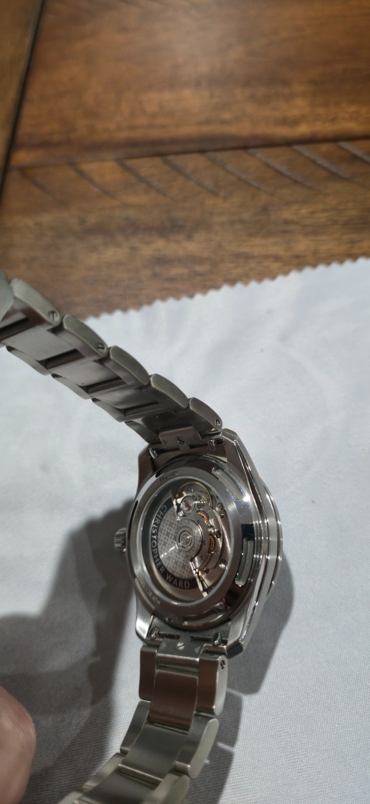 CHRISTHOPER WARD C63 SEALANDER 36MM with box and papers