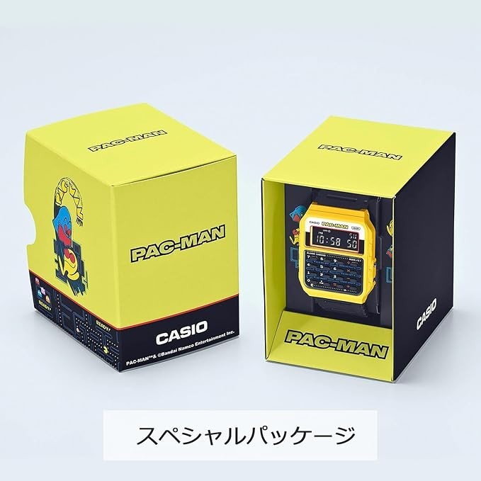 CASIO Classic PAC-MAN Collaboration Limited Watch CA-53WPC-1BJR Yellow 2024