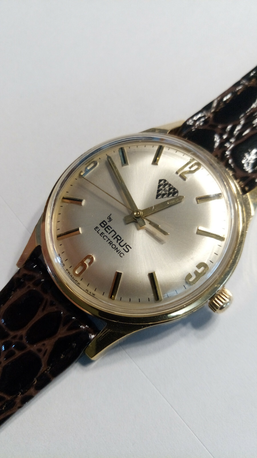 Benrus 60 by Benrus Electronic 11 Jewel Manual Wind, France Series 9021