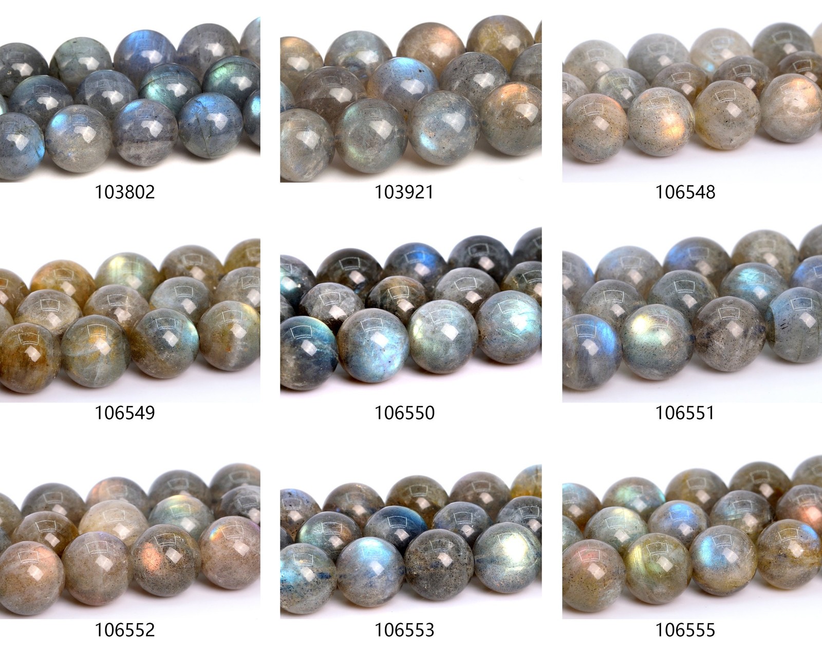 Genuine Natural Madagascar Labradorite Beads Round Gemstone Loose Beads