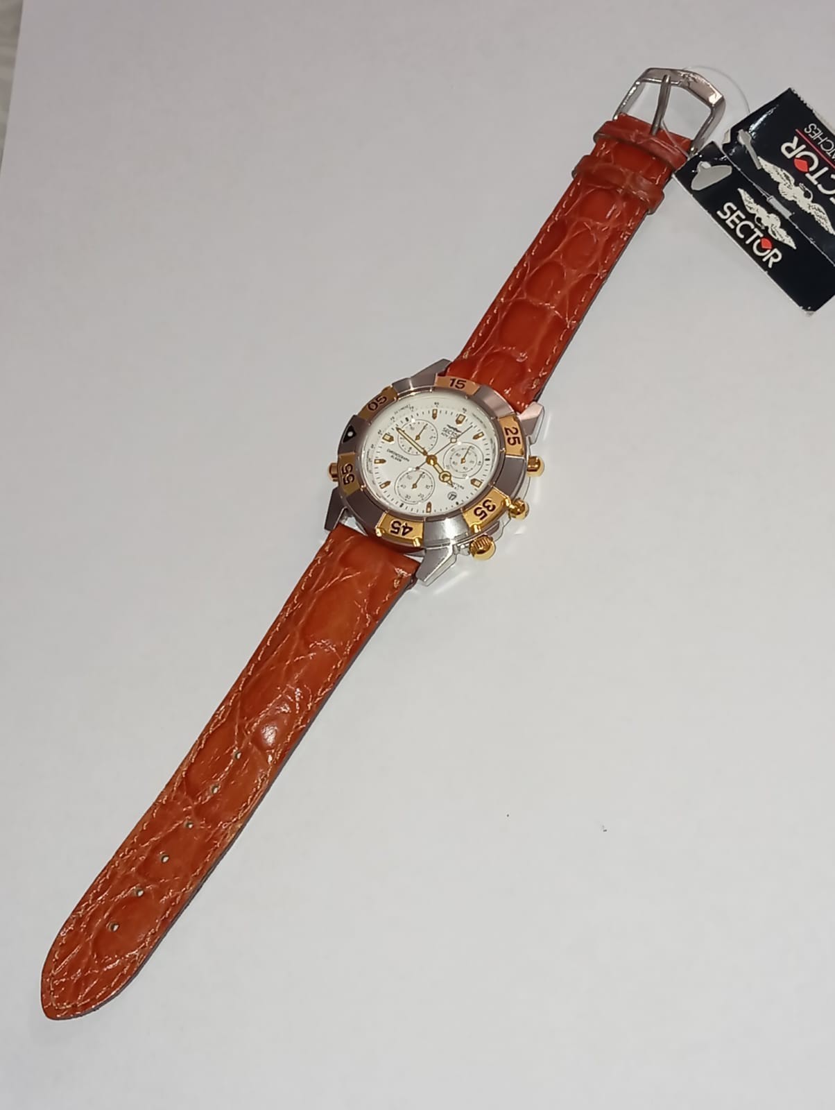 1995 SECTOR ADV 2500 CHRONOGRAPH 4 KEY WHITE DIAL WATCH UNAVAILABLE