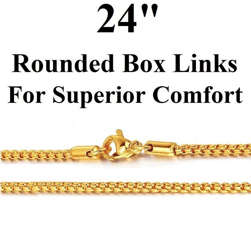18K Gold Filled Over Silver Mens Jade Dragon Claw Pendant 24″ Necklace D890