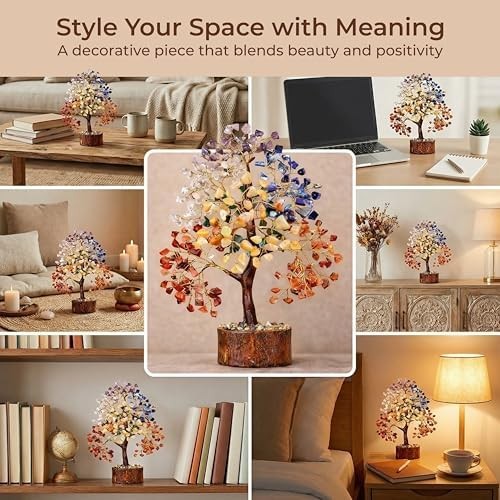 Chakra Tree of Life Birthday Gifts for Women, Mom, Sister, Friends, Handmade