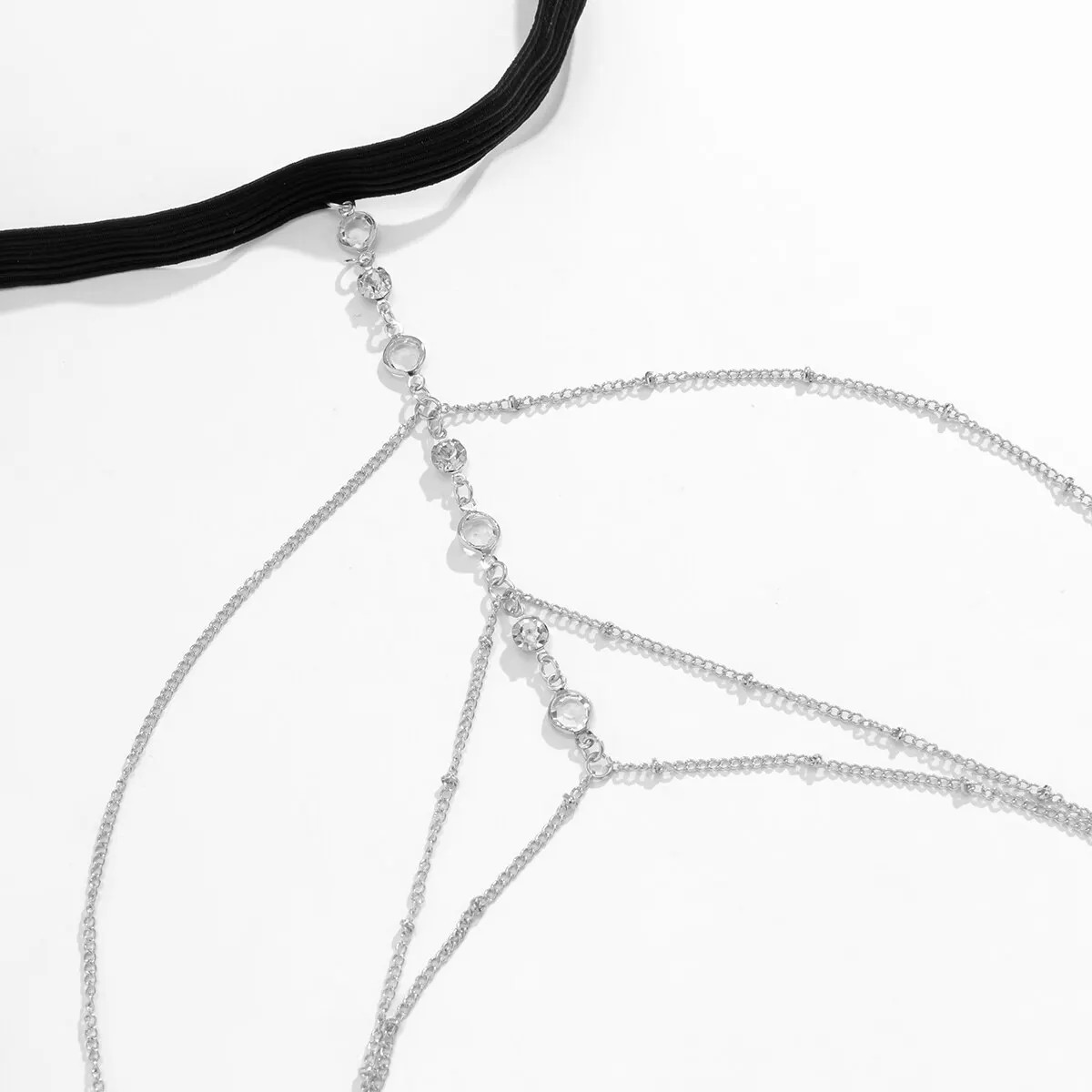 Crystal Leg Thigh Chain for Women Sexy Tassel Body Jewelry Dress Decorate