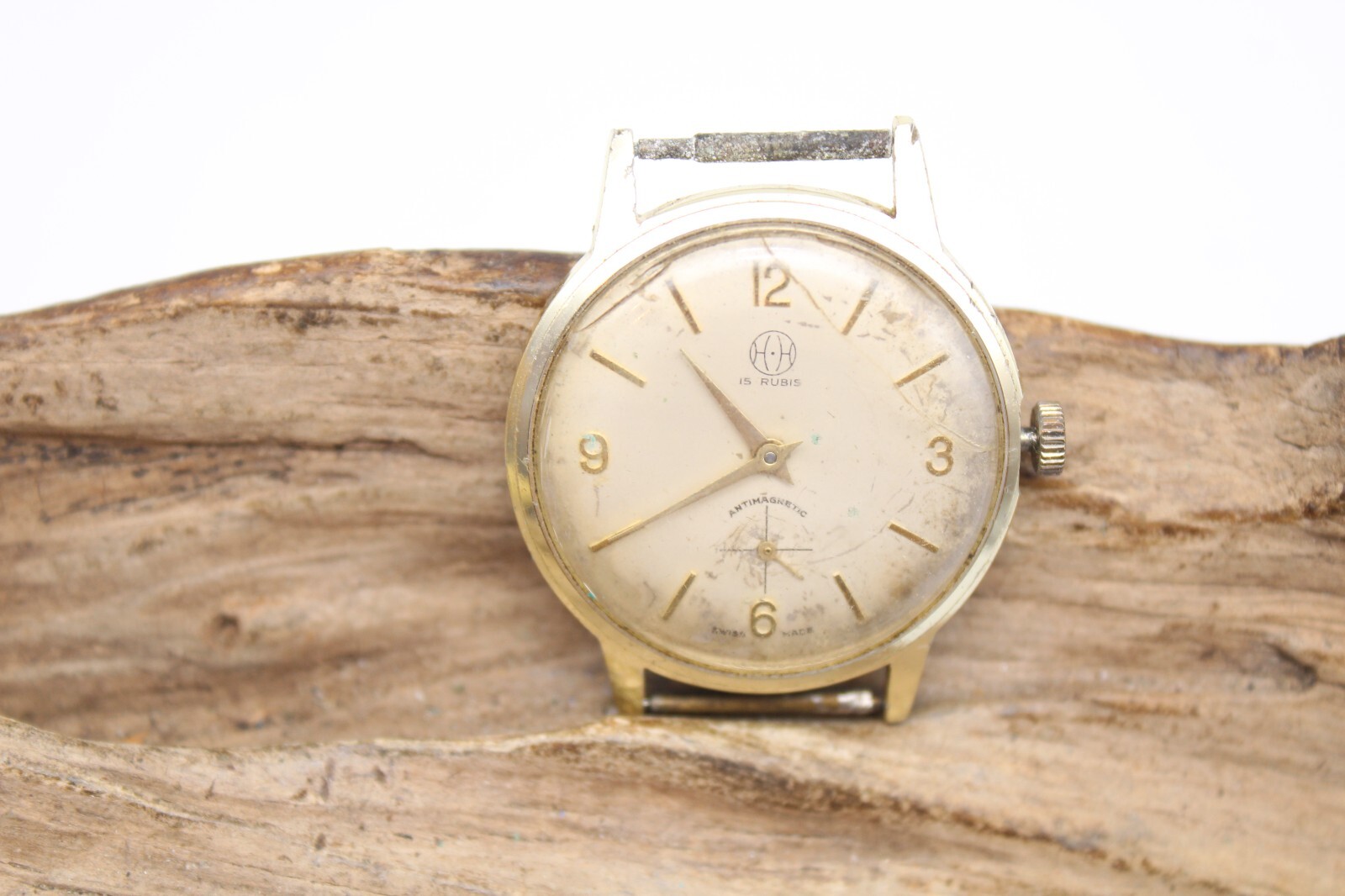 H&H MEN’S SWISS WATCH 15j 33.0mm 17.0mm LUG RUNS (LM)