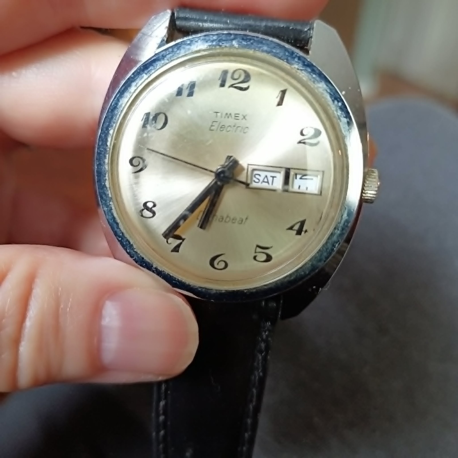 Timex Dynabeat Electric watch — no idea if it works