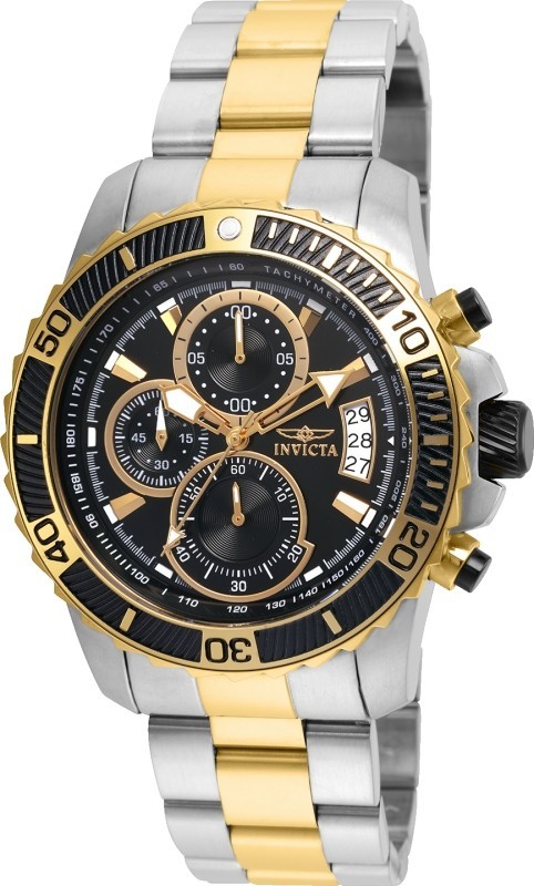 INVICTA PRE-OWNED PRO DIVER WATCH 22418 45MM VD57 QUARTZ 3 YEAR WARRANTY NO BOX