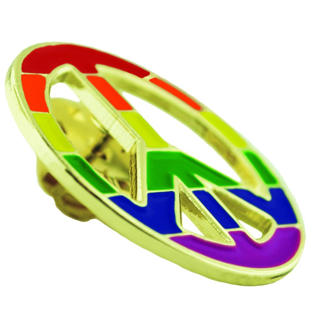 PinMart’s Gay Pride Rainbow Flag Love Wins LGBT Enamel Lapel Pin Set