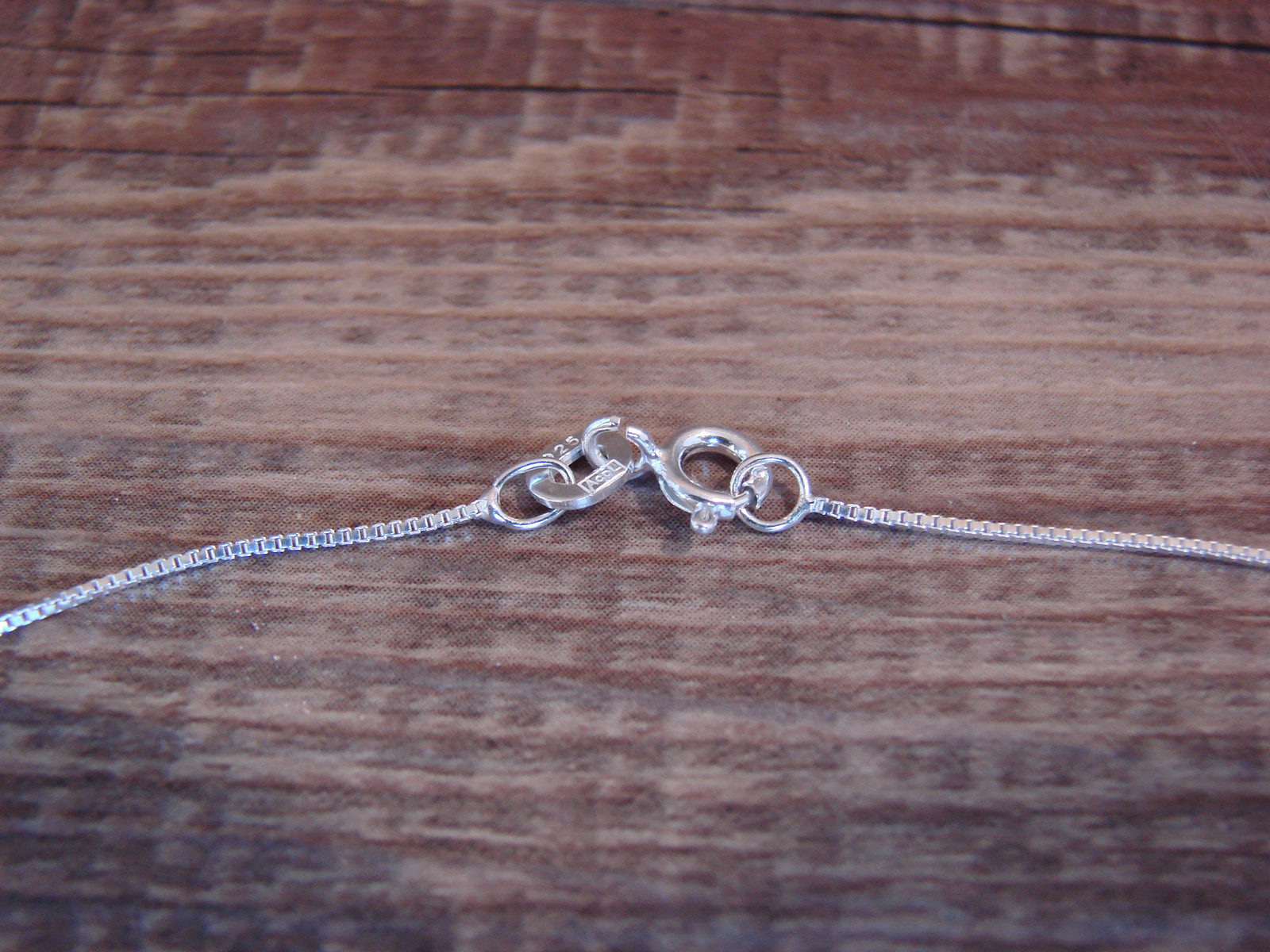 Native American Sterling Silver & Pink Heart Mama Necklace Signed Yazzie