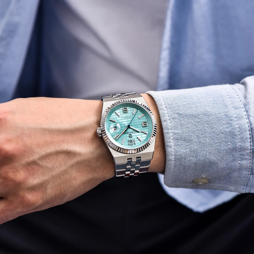 PAGANI DESIGN – Land Dweller 40 – New Watches 3D Rhombus Dial Luxury Automatic W