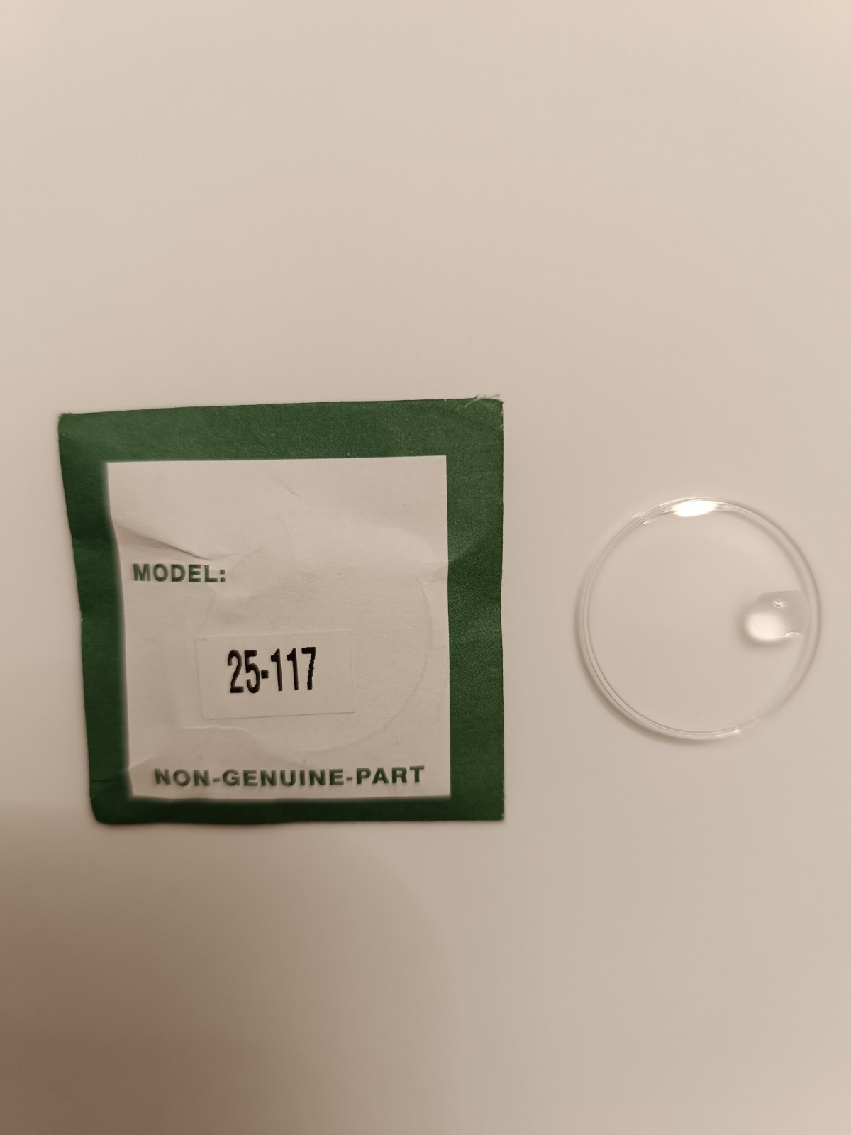 Vintage Air King Rolex 25-117 1500 1510 1550 1625 Compatible Plastic Glass