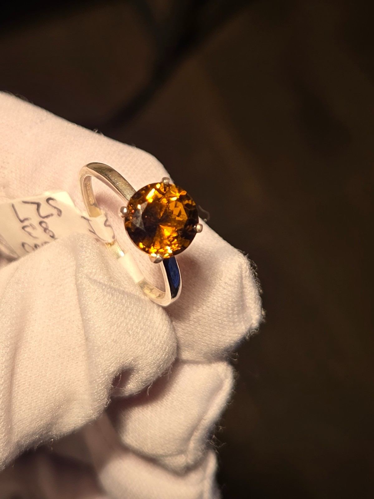 EXCELLENT ORANGE YELLOW TOURMALINE! RICH VIVID COLOR/TONES/CLARITY! 2.10CT!!!