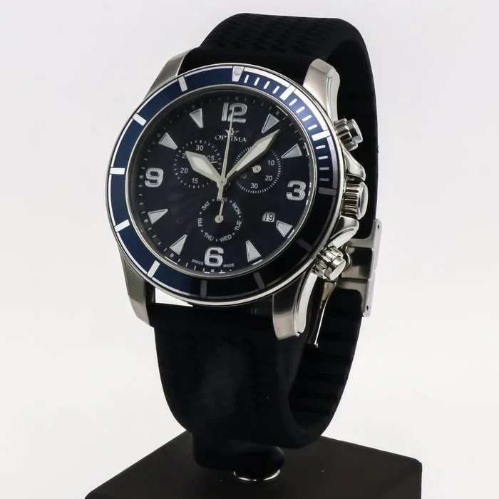 Optima – Swiss Chronograph – OSC422-SX-9 Chronograph Swiss Quartz 45 mm OSC422