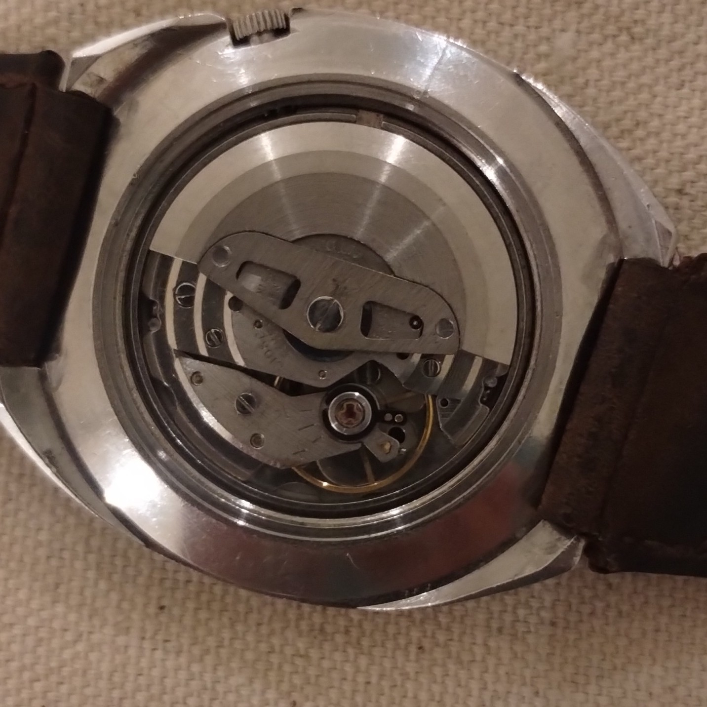 Vintage Seiko 6106-7117 Rally Diver Automatic Men’s Wristwatch Silver Dial