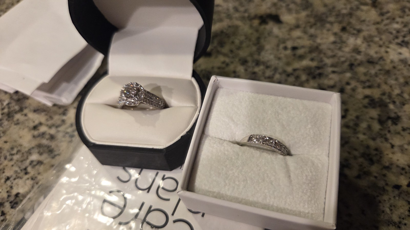 Modern Bride 14k White Gold 1.75ct Diamond Ring SI2-I1 H-I