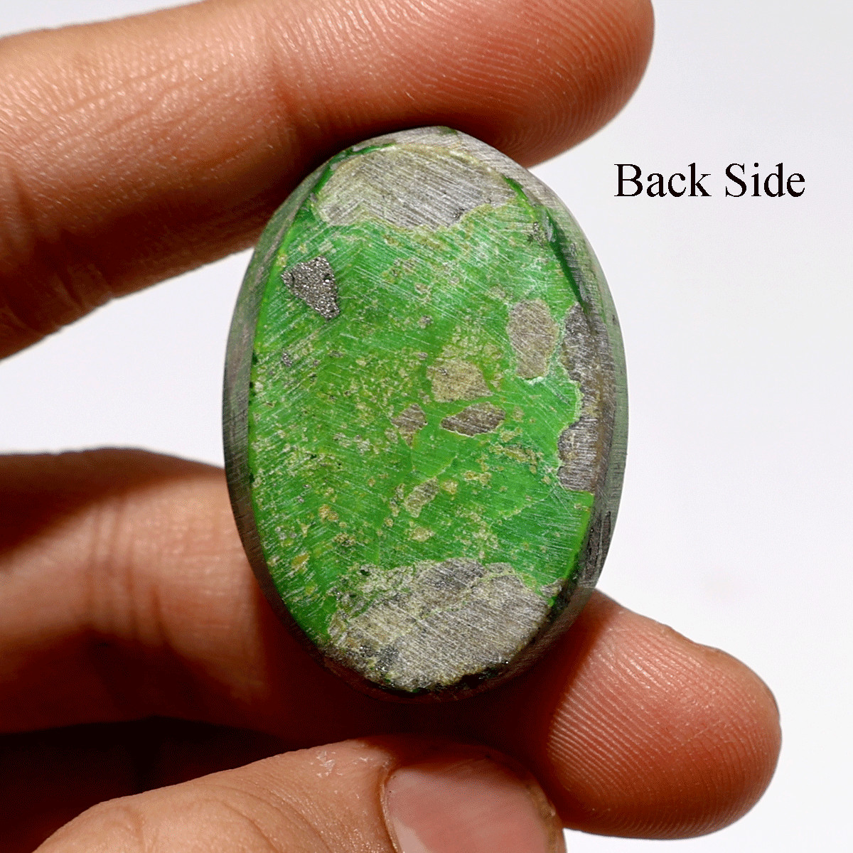 Rare Spring Green 105 CT Natural Persian Turquoise 37mmx26mm Cabochon Gemstone