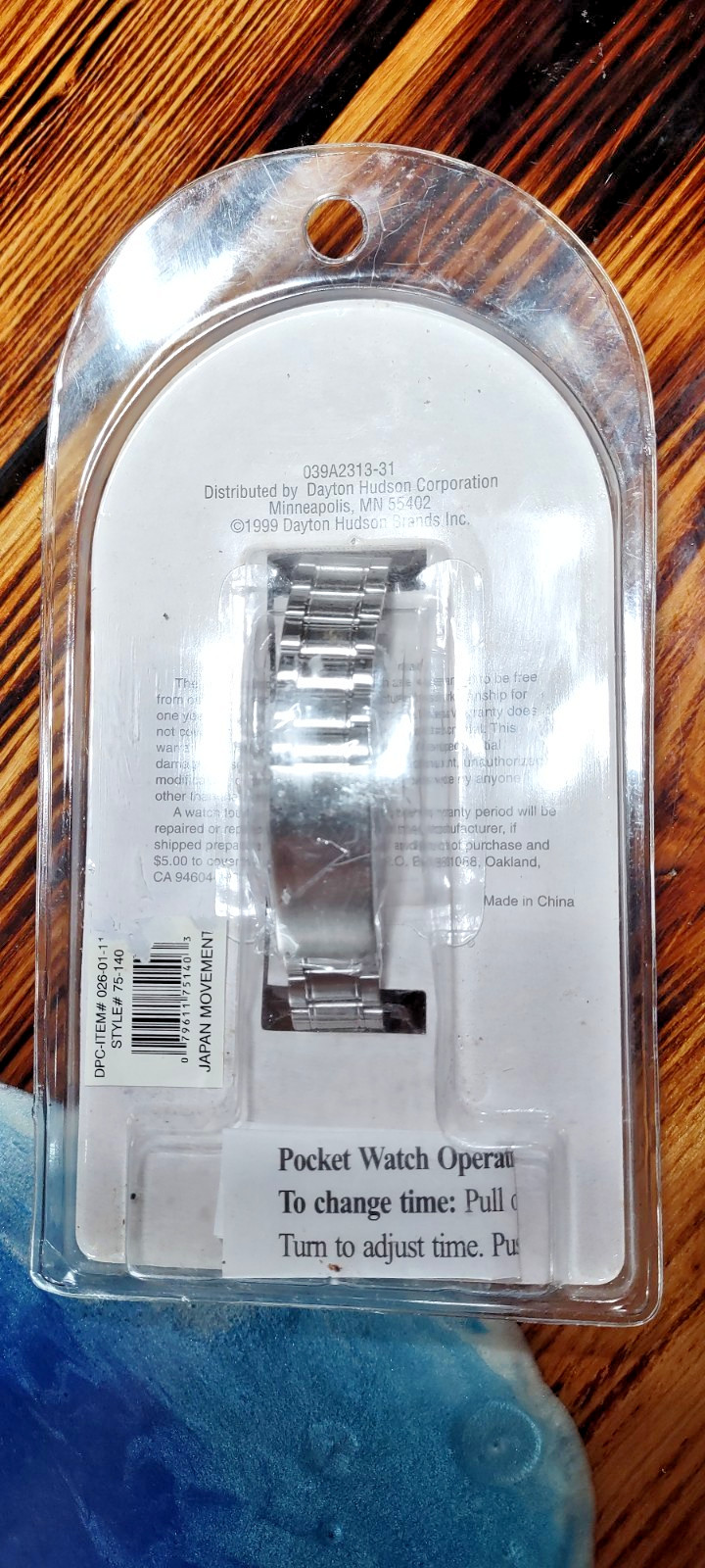 Honors Fashion Watch Vintage 1999 New Old Stock Sealed Package
