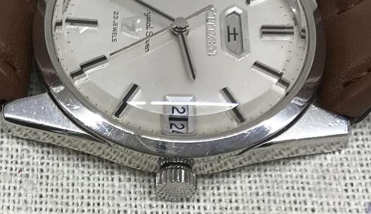 Automatic Wristwatch Model Number 4 520122 T CITIZEN CRYSTAL SEVEN