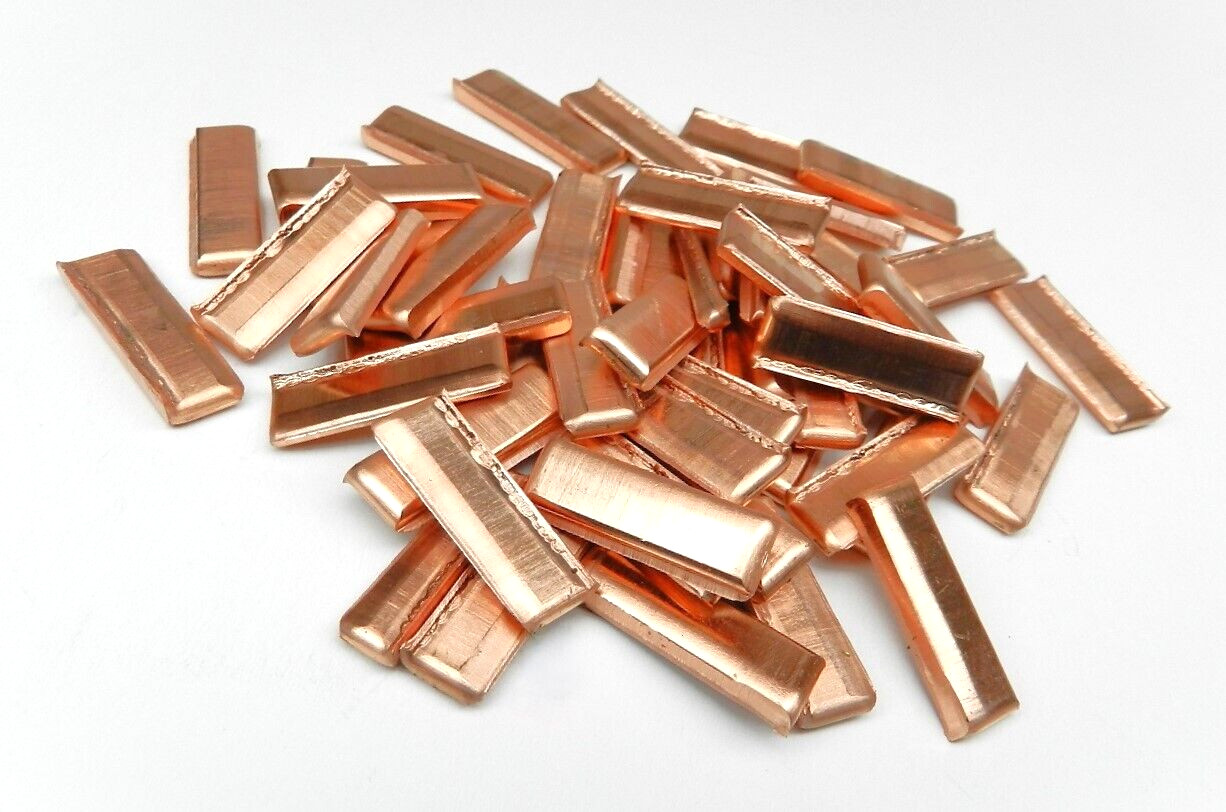 Copper Pure 99.9% Oxygen Free CU Alloy for Jewelry Casting Alloying Metals 1 Lb.