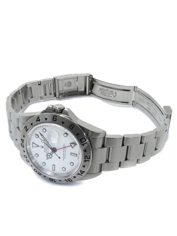 ROLEX Explorer II 16570 Automatic 40mm White Dial Men’s Watch Box Papers