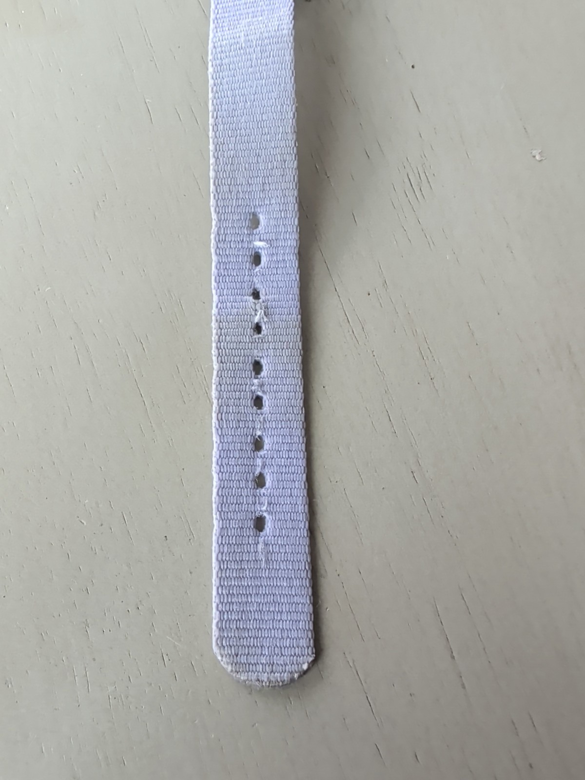 Nurse Mates Watch NM869004 Working 24hr Canvas Band New Battery