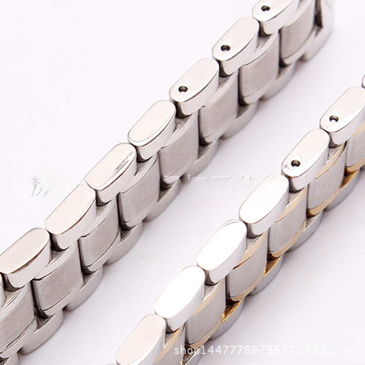 Solid Stainless Steel Watch Strap Band Metal 19/20/21mm For Longines Masterpiece