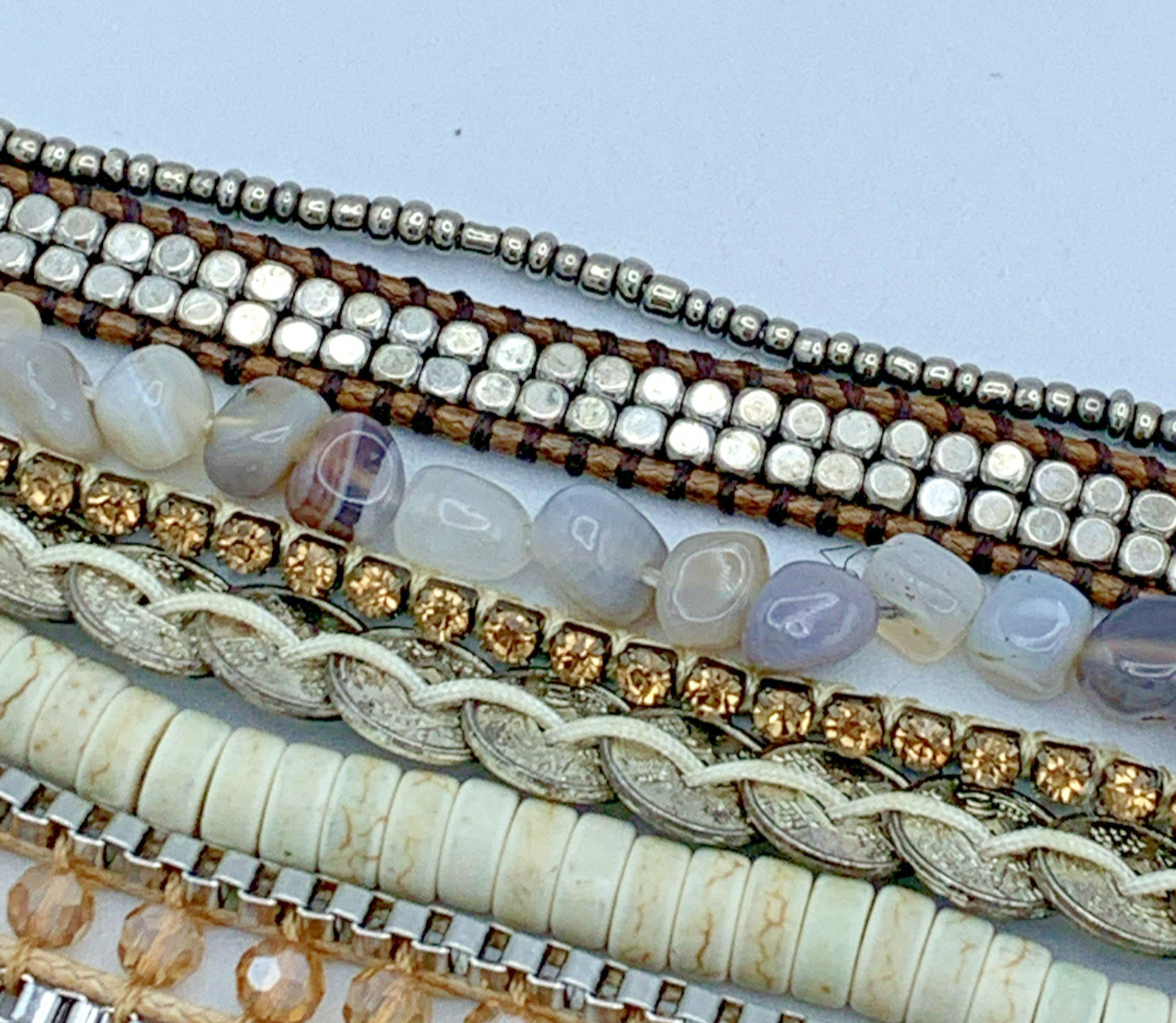 Victoria Emerson 7.25 inch Multi Strand Bracelet B5-72