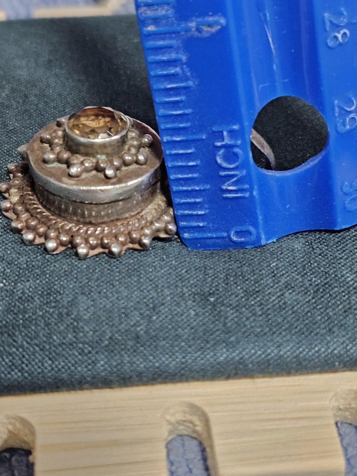 Vintage 925 Pill / Poison /Locket Box Pendant 10g