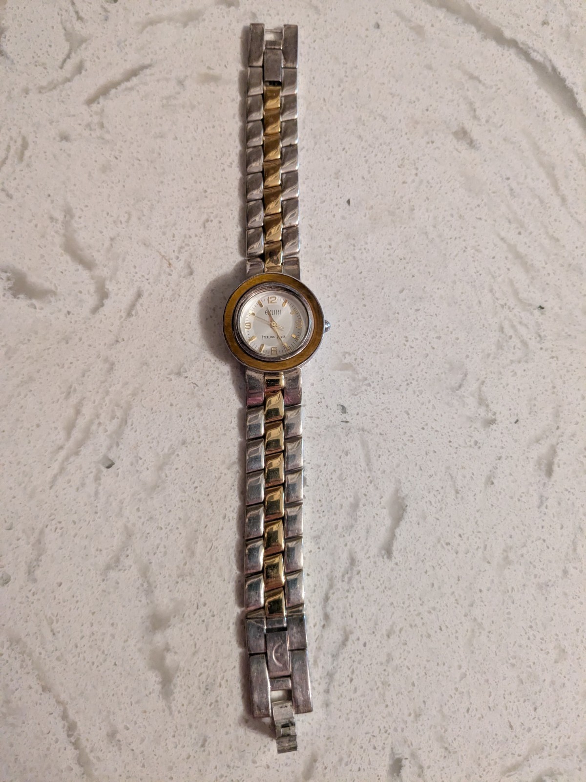 Vintage Ecclissi 32250 Sterling Silver Reversible Watch New Battery Approx 82g
