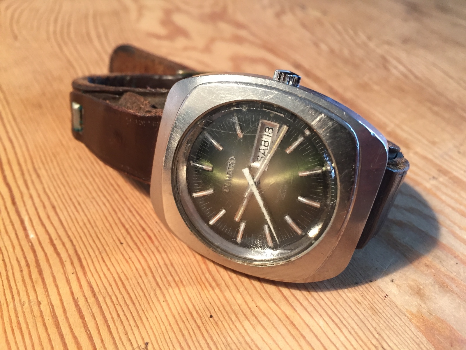 Vintage Watch – DUWARD Automatic 100M – Stainless Steel – Incabloc