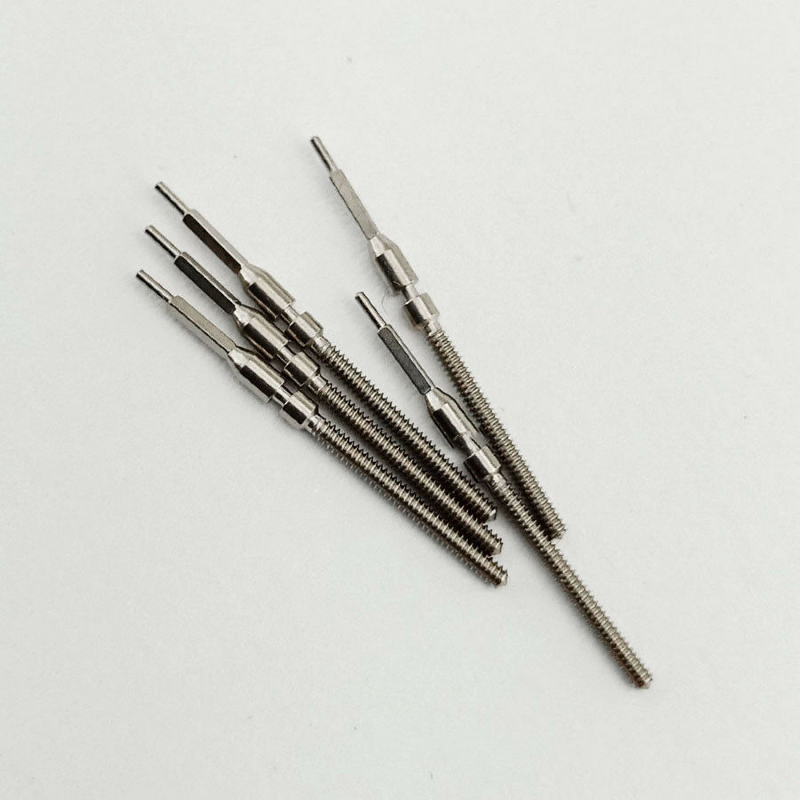 5Pack Steel Watch Stem Replacement Parts For MIYOTA 8200/8205/8215/821A Movement