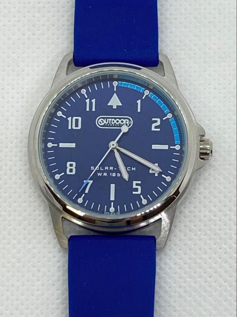 New Citizen Solar Reversible Wristwatch Outdoor Products Blue