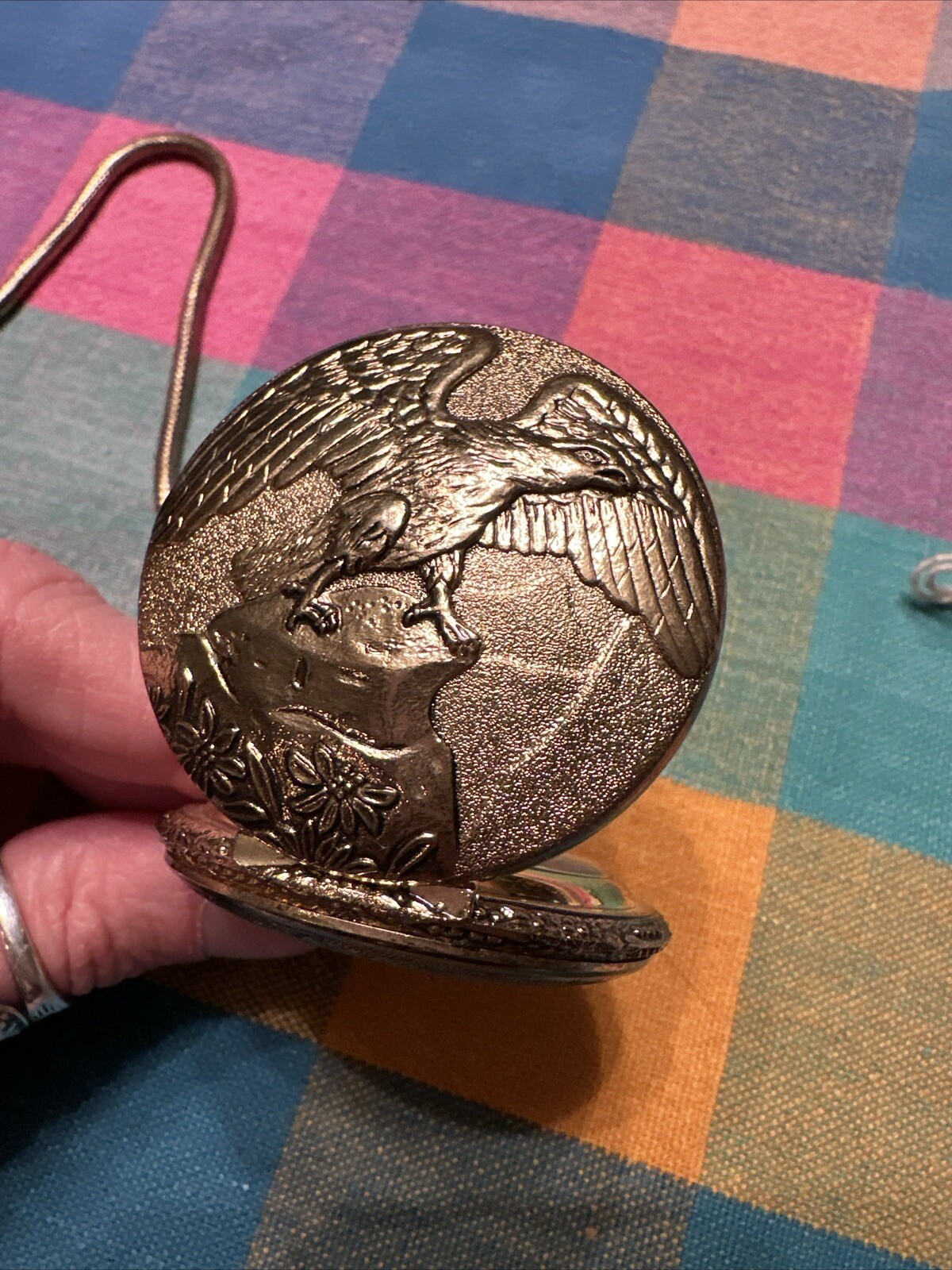 Collezio Pocket Watch With Eagle (missing Crown)