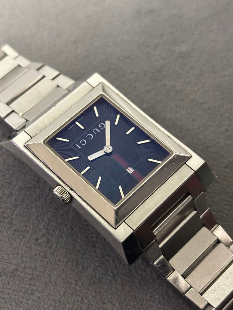 Battery Replaced Rare Working GUCCI Gucci 111 Square Face