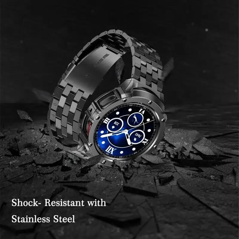 Metal Modification Kit Case Strap for Samsung Galaxy Watch 5 Pro 45mm Steel Band