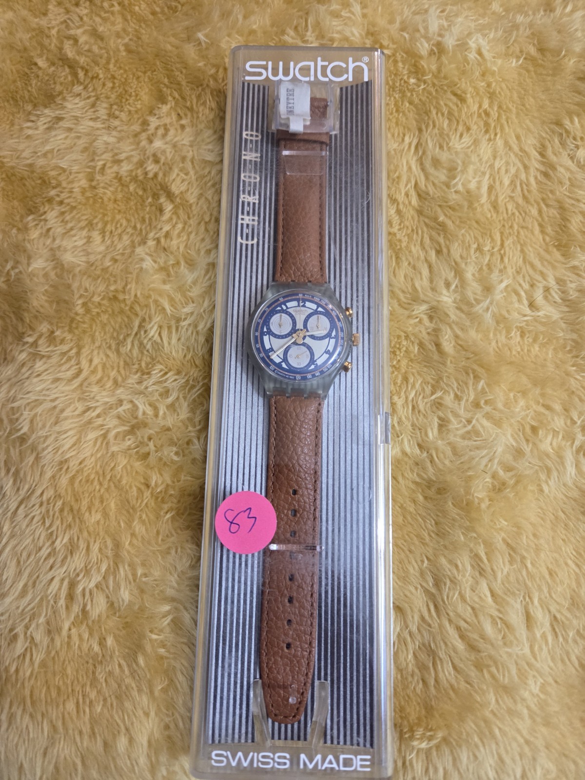 Vintage New Old Stock Swatch Watch 1990’s Chrono Swatch